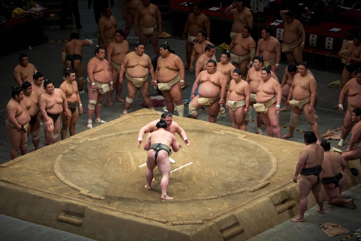 More than just training: Sumo's open practices are intense — and entertaining