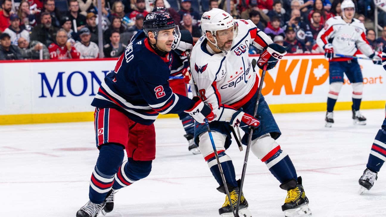 NHL playoff watch: Will the Capitals or Jets win the Presidents’ Trophy?