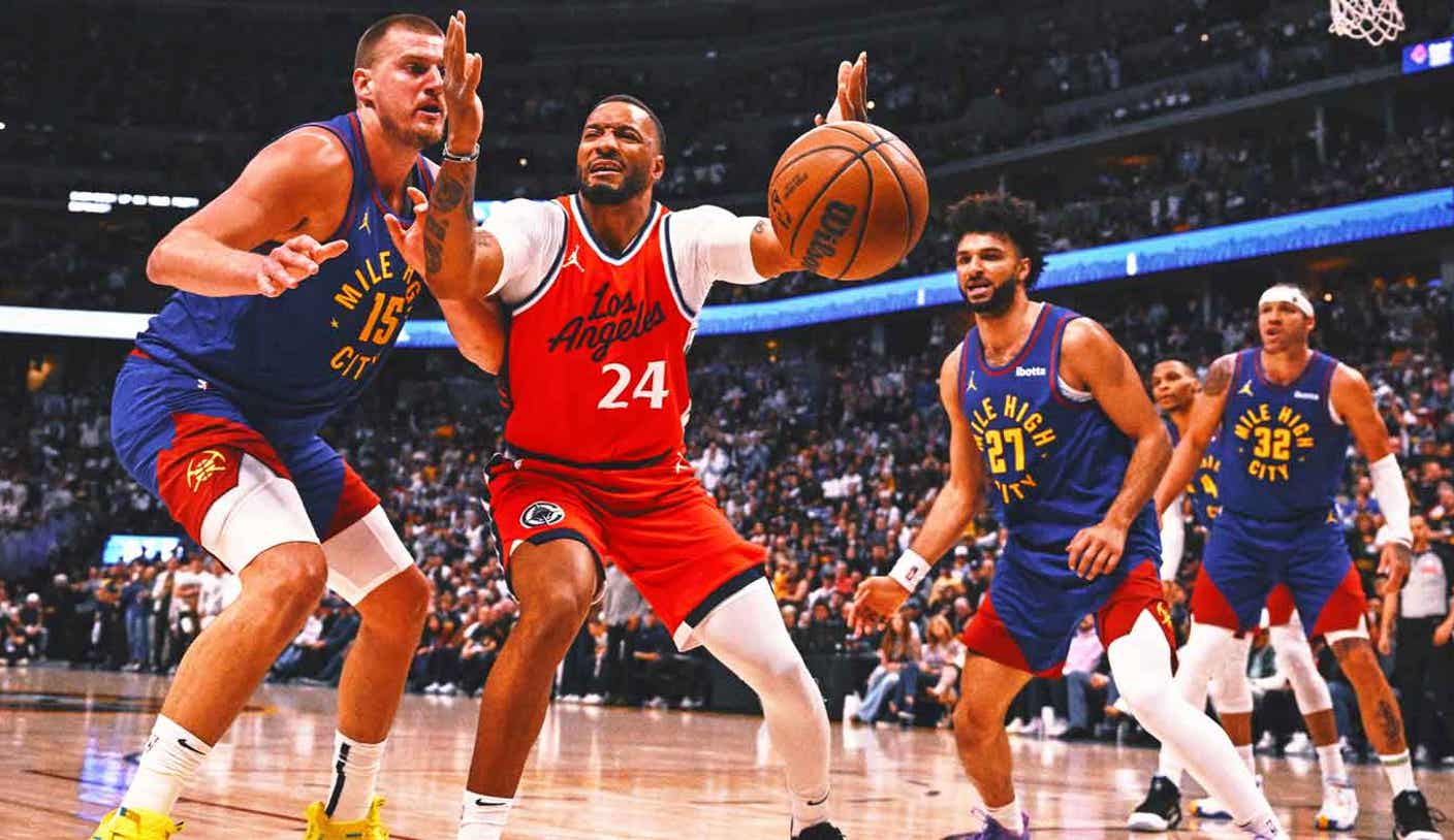 Nuggets stage big comeback to edge Clippers in OT in wild NBA playoff opener