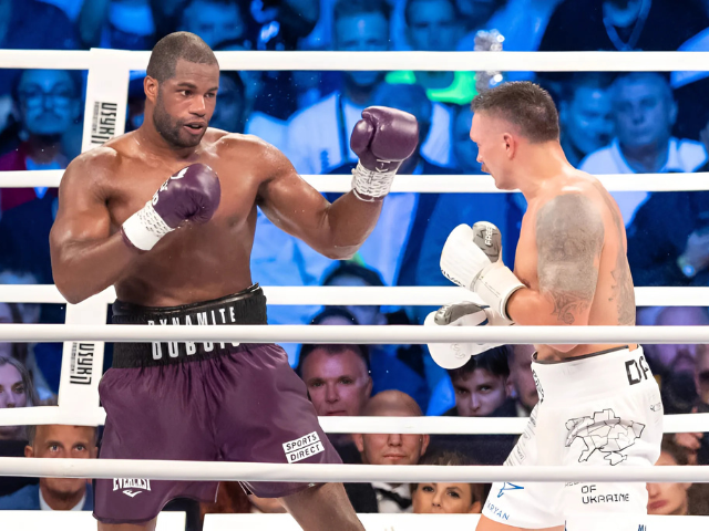 Usyk vs Dubois 2 in the works for July at Wembley | The Express Tribune