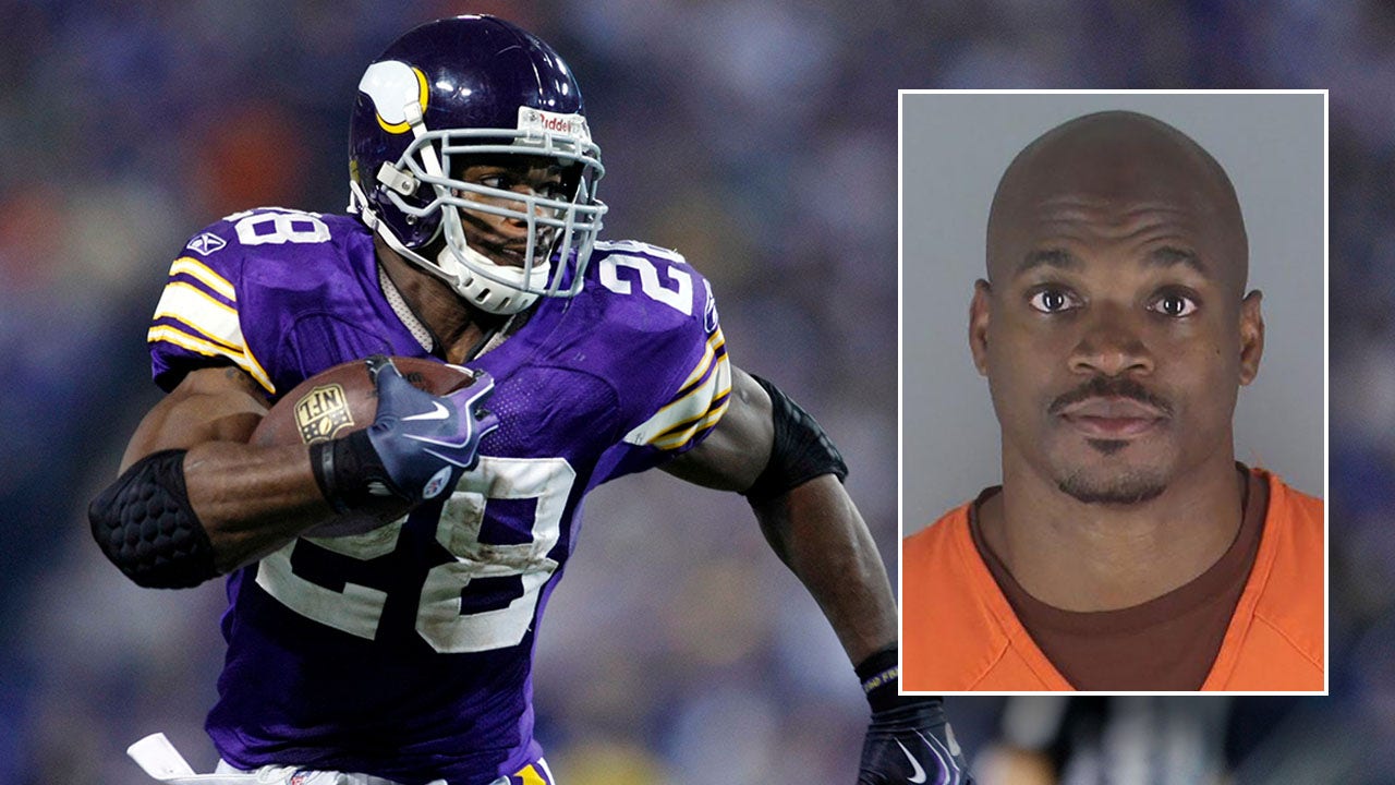 Vikings great Adrian Peterson arrested on DWI charge after appearing at team’s NFL Draft celebration