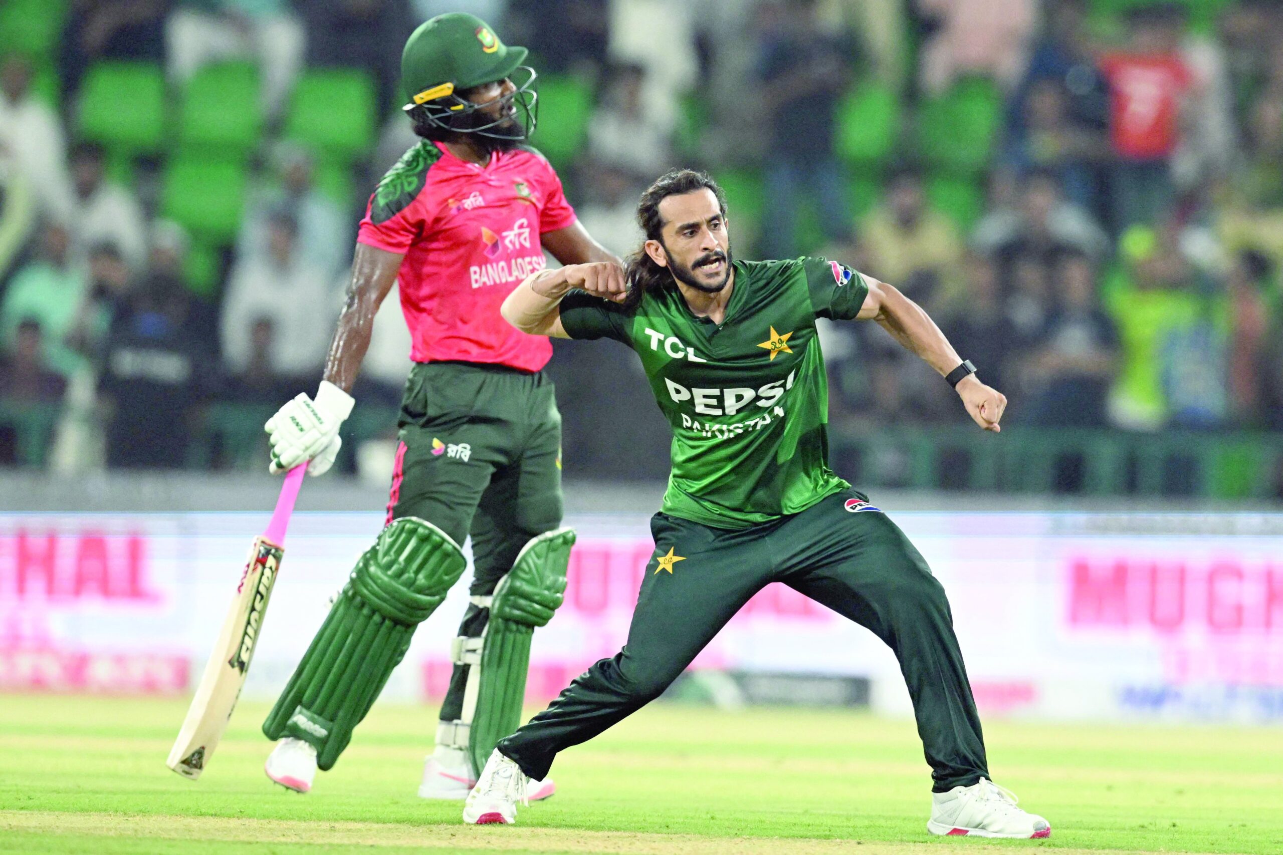 Agha, Hasan star in Pak win over BD | The Express Tribune