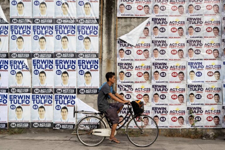 China takes center stage in Philippines' feisty midterm election