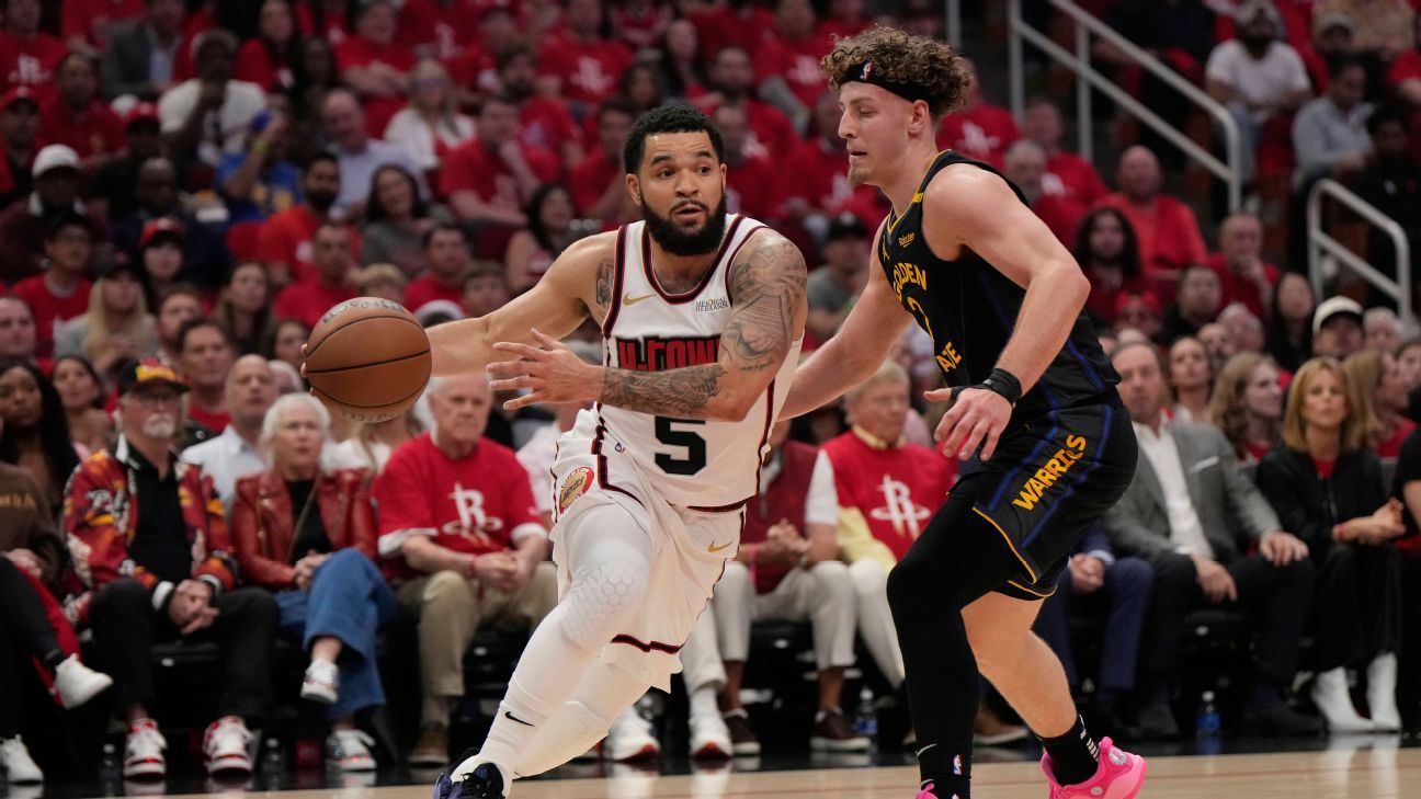 Follow along as Warriors, Rockets face off in Game 7