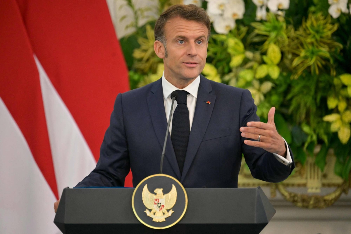 Macron weighs recognition of Palestinian state as Gaza toll mounts