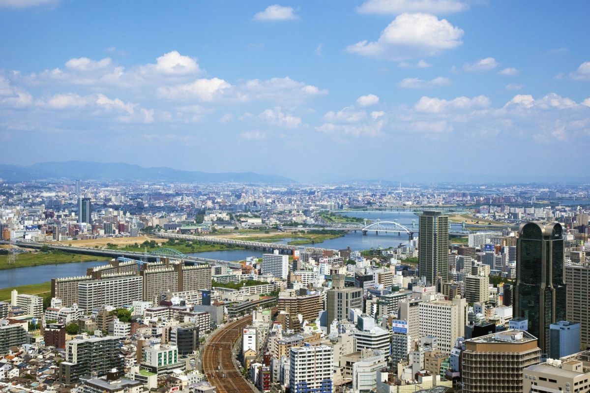 Man falls to his death from Osaka condo, killing cyclist below