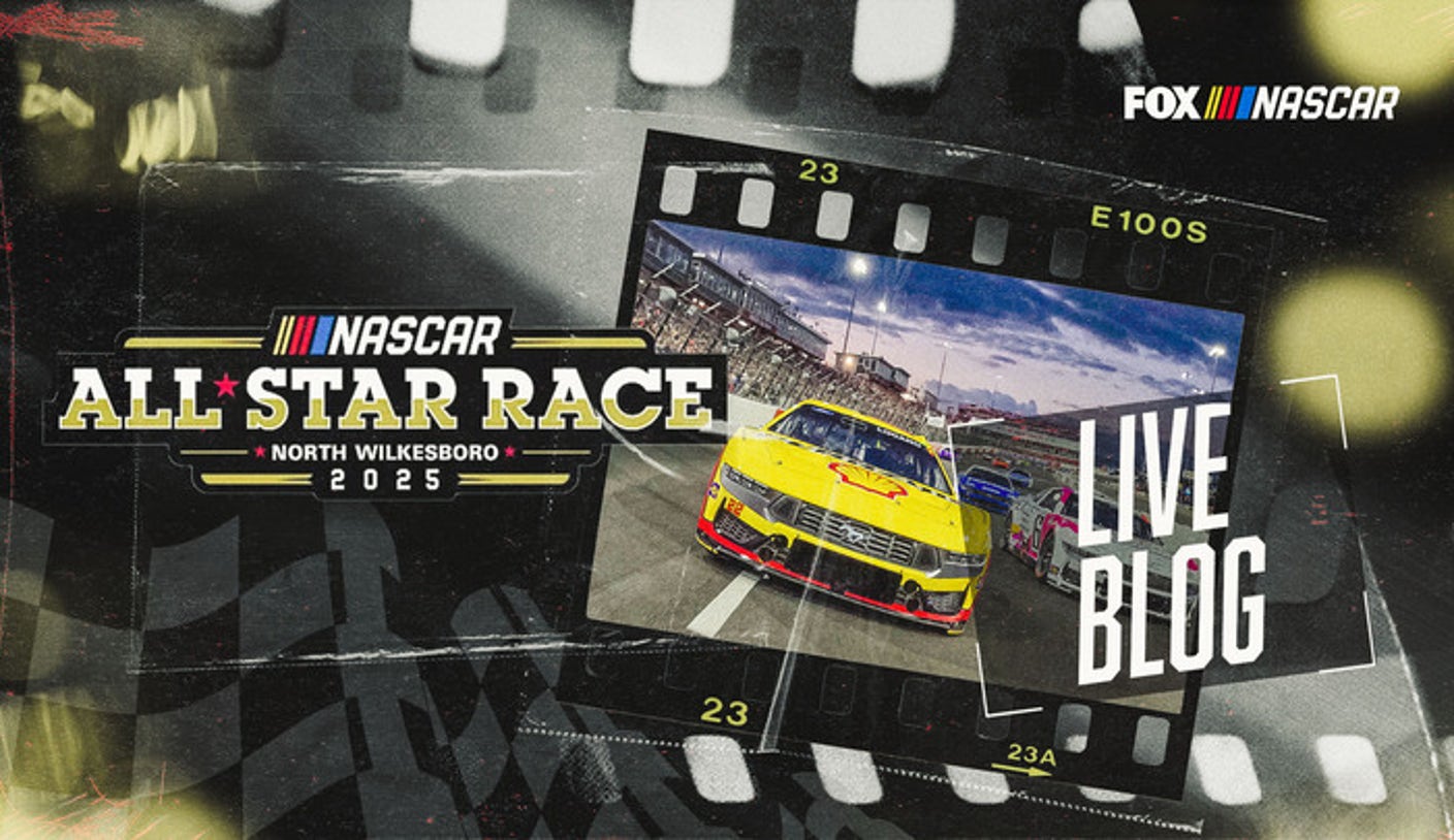 NASCAR All-Star Race live updates: Joey Logano leads with 50 laps remaining