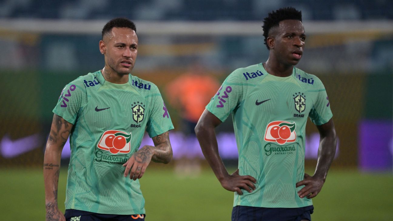 Neymar out of Ancelotti’s first Brazil squad