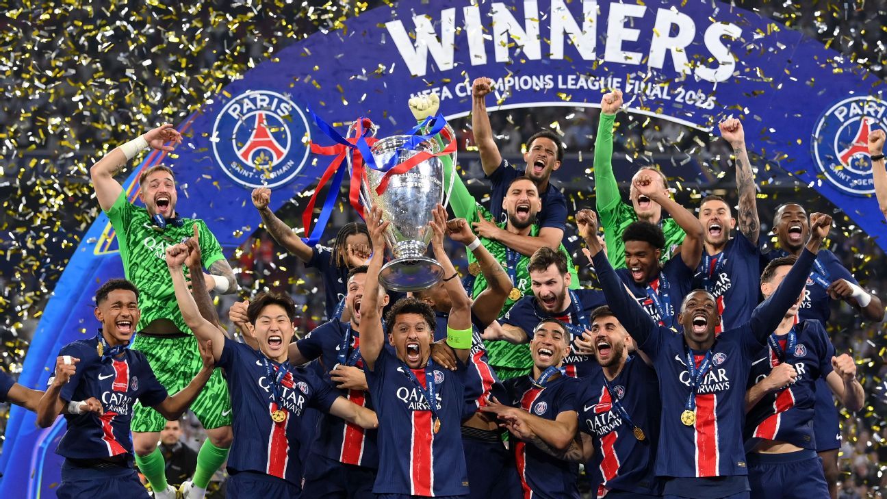 PSG humiliate Inter Milan in most lopsided Champions League final ever as Doué steals spotlight