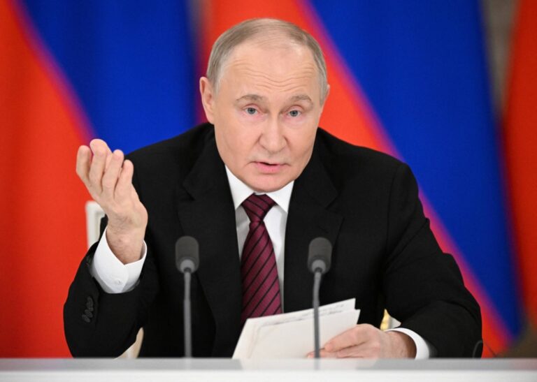 Putin proposes direct peace talks with Ukraine after three years of war