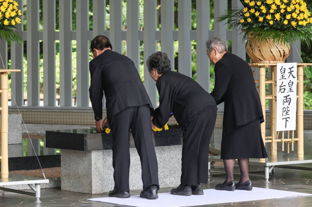Remains of 368 Japanese war dead laid to rest in National Cemetery