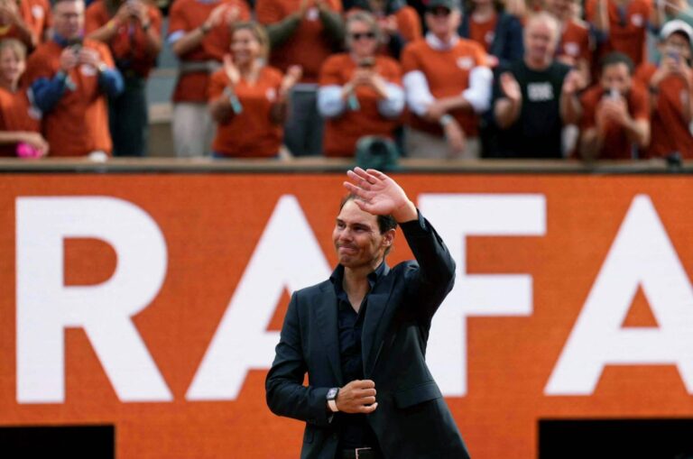 Roland Garros pays tribute 'King of Clay' Rafael Nadal at French Open