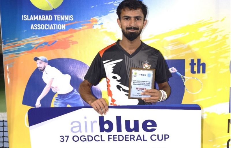 Shoaib defends the Men’s title of OGDCL Tennis Championships – SUCH TV
