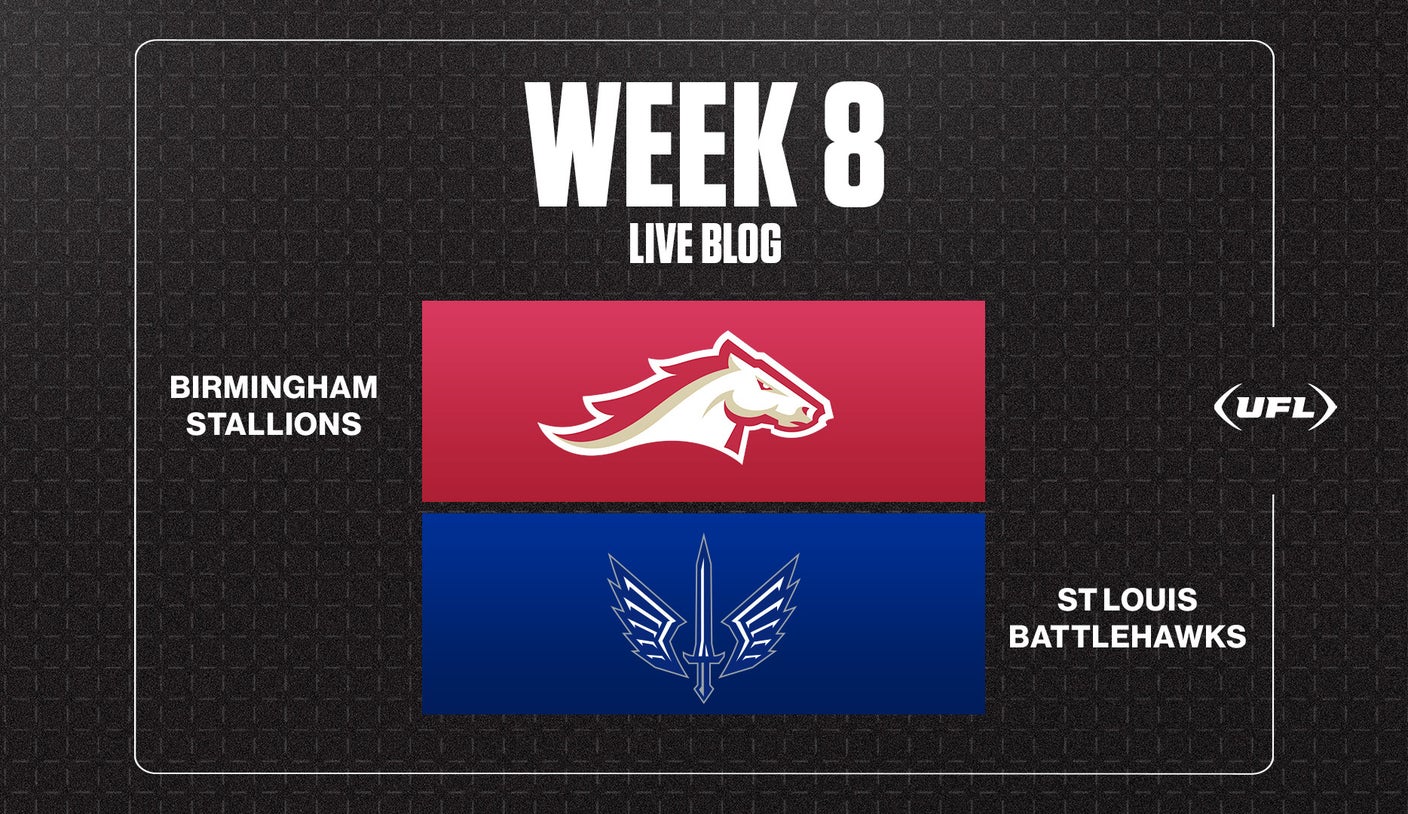 Stallions vs. Battlehawks live updates: Birmingham trails by 1 entering second half