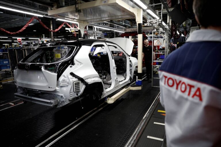 Toyota sales hit second monthly record on U.S. demand amid tariff rush
