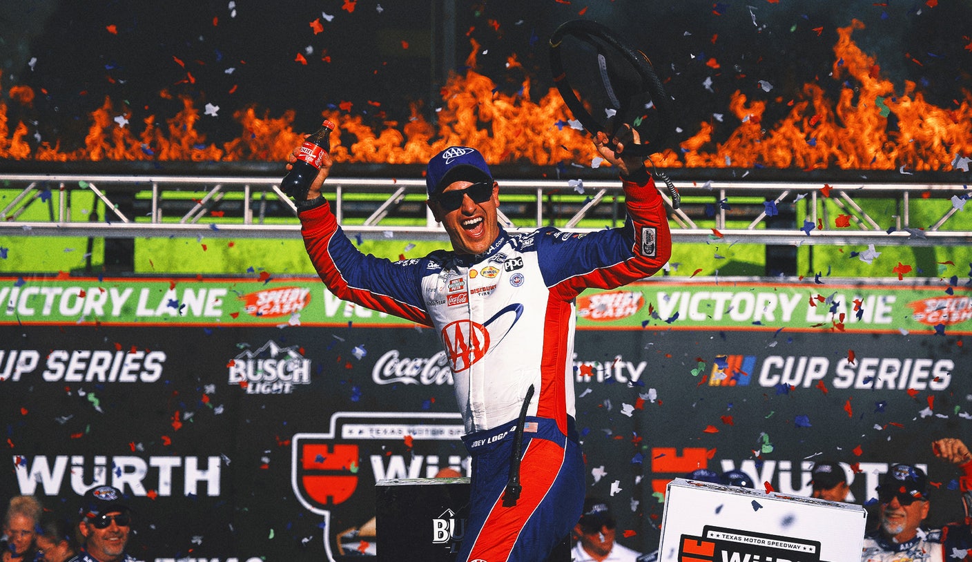 Treacherous Texas bites Brad Keselowski, Bubba Wallace and more as Joey Logano prevails