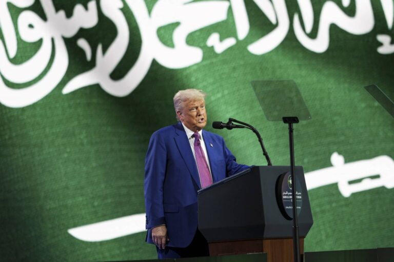 Trump says U.S. to lift Syria sanctions, secures $600 billion Saudi deal