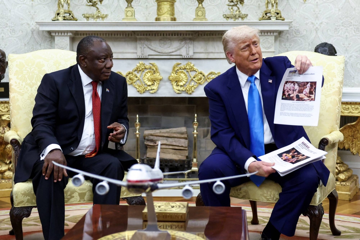 Trump's Oval Office has become an ambush office for world leaders