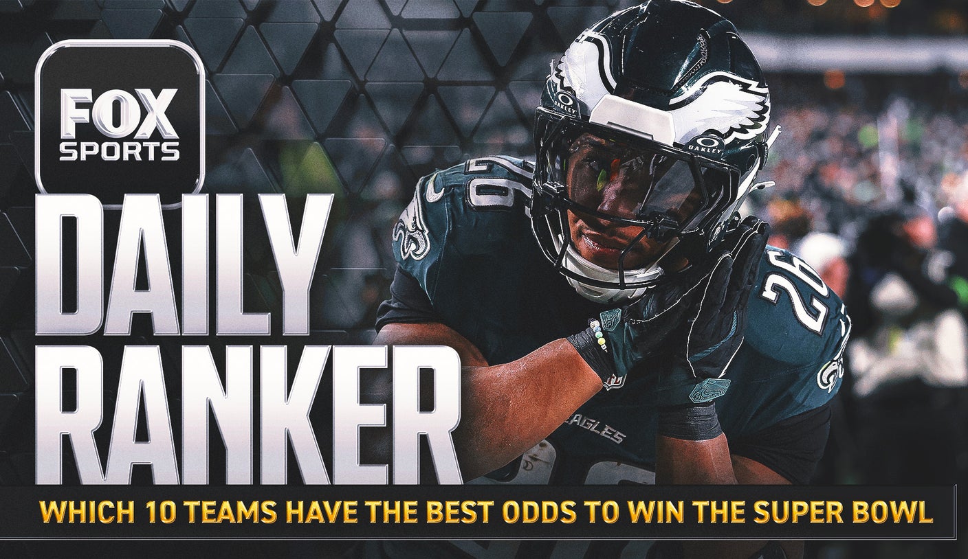 Which 10 NFL teams have the best Super Bowl odds for the 2025 season?