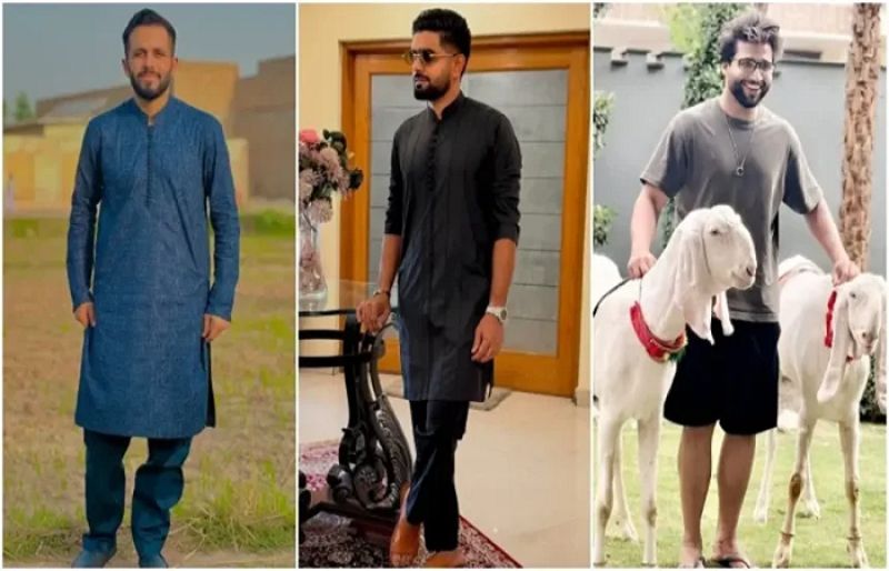 Pakistani cricket stars share joy with fans in Eid ul Adha wishes – SUCH TV