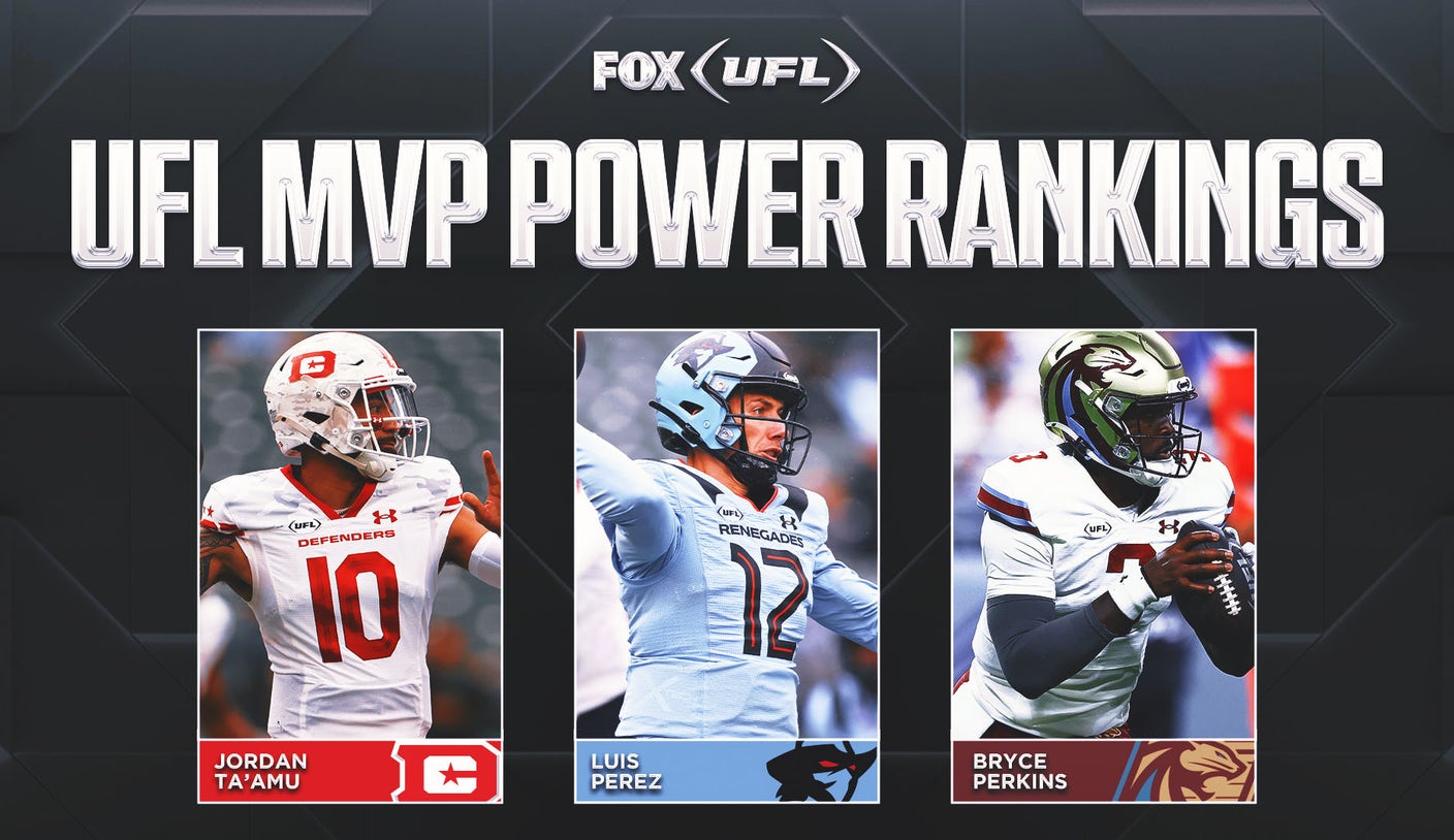 2025 UFL MVP Power Rankings: Jordan Ta'amu on top as regular season comes to a close