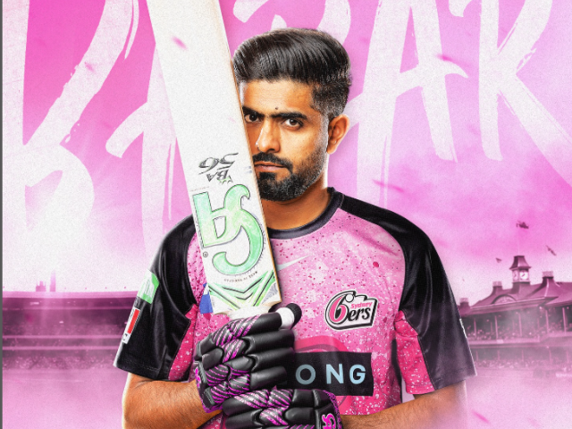 Babar Azam joins Sydney Sixers for BBL 15: Pakistani cricket icon shares reaction online | The Express Tribune