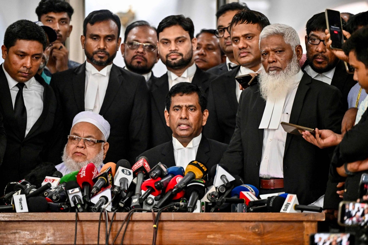 Bangladesh opens fugitive ex-PM's trial over protest killings