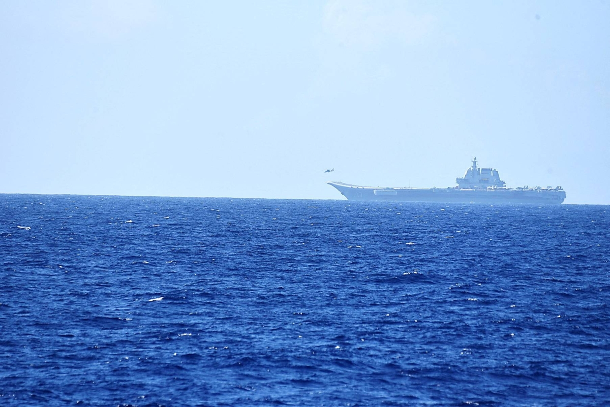 Chinese aircraft carriers in Pacific show Beijing's 'expansionist' aims, Taiwan says
