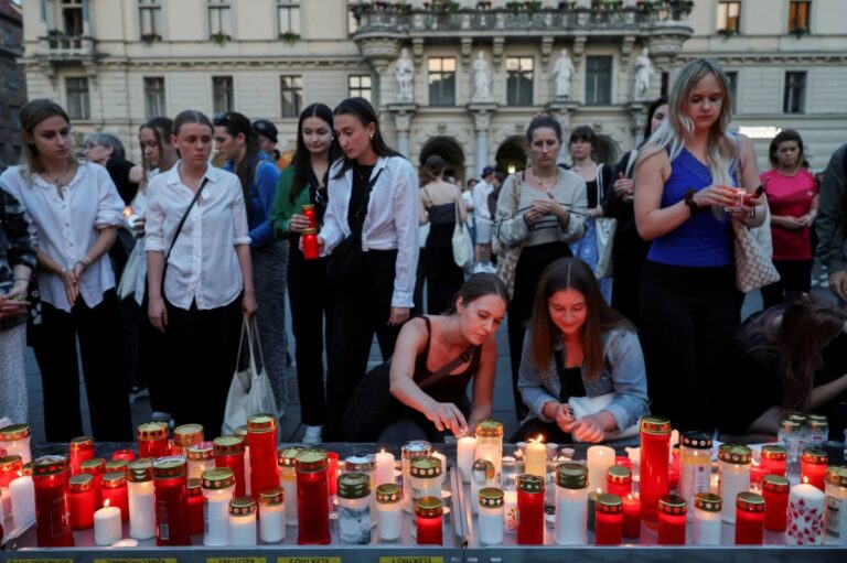 Former student kills 10 people and himself in shooting at Austrian school