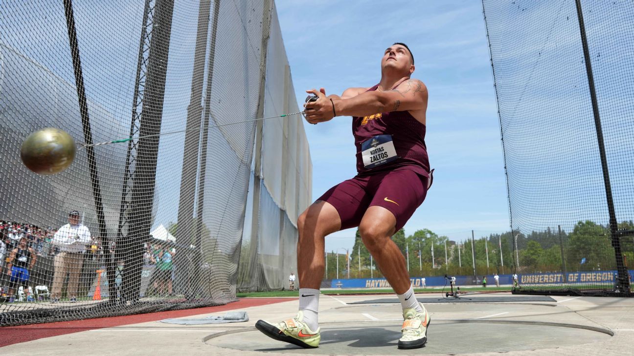 Greek duo helps Gophers to Day 1 track lead