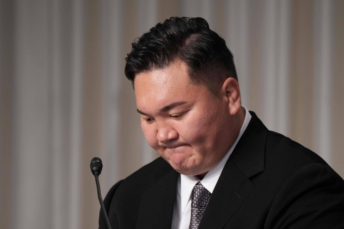 Hakuho vows to grow sumo globally after exiting domestic sports body