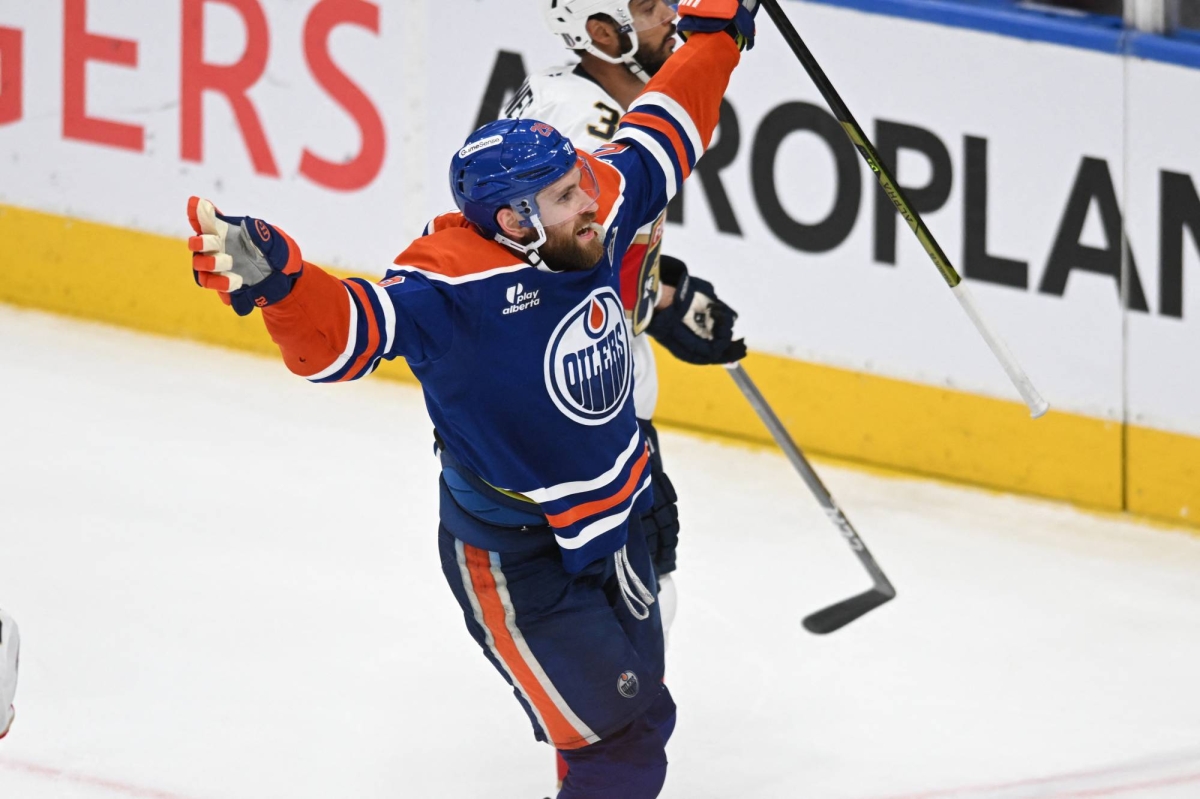 Leon Draisaitl scores in overtime to lift Oilers in Game 1 of Stanley Cup Final