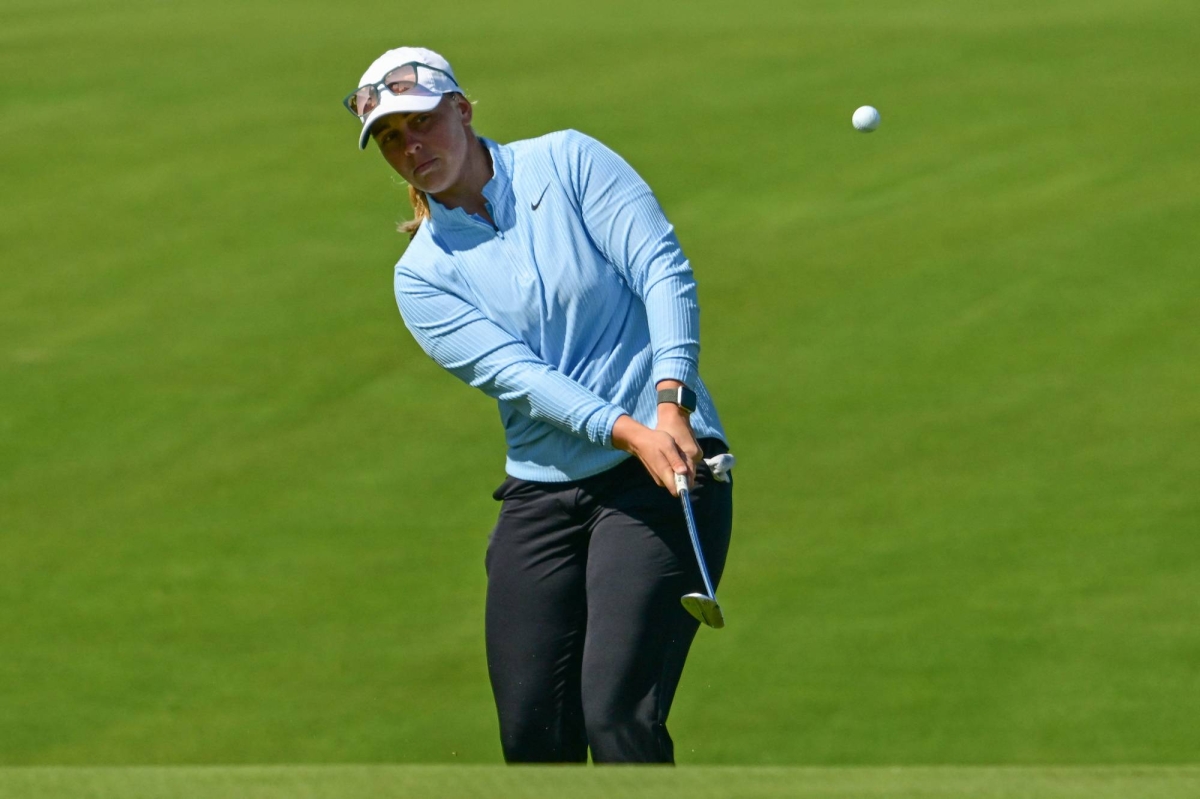 Maja Stark takes one-shot lead entering final round of U.S. Women's Open
