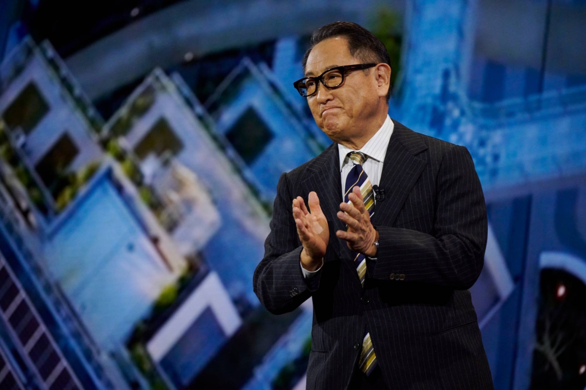 No mention of buyout as Toyota shareholders reappoint Chairman Akio Toyoda