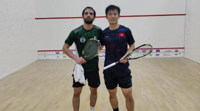 Pakistan's Nasir Iqbal reaches quarterfinals of Asian Squash Championship