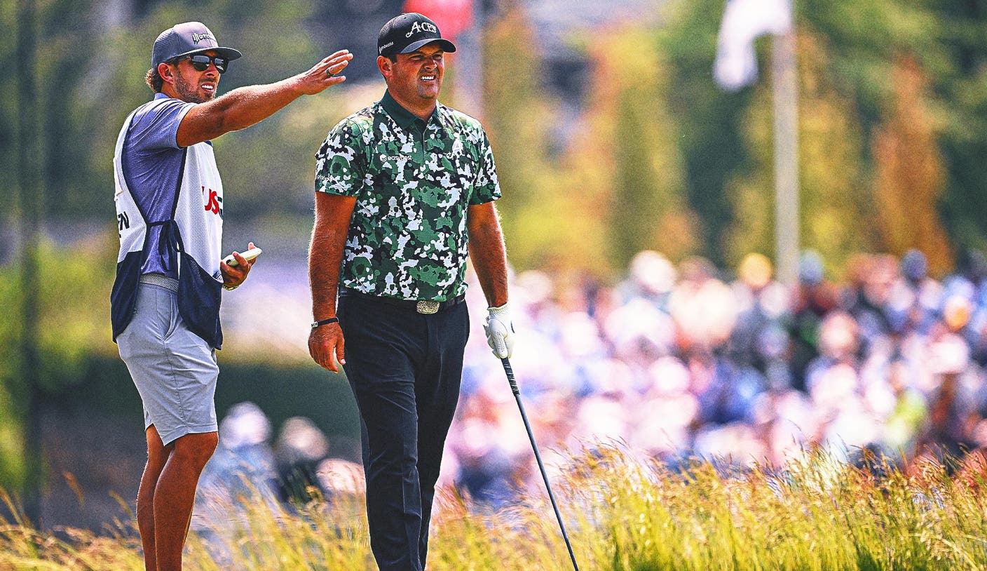 Patrick Reed hits the rarest of shots — an albatross — at the U.S. Open
