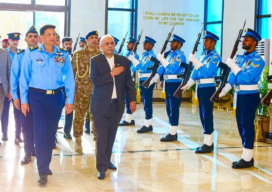 President Zardari Expresses Satisfaction Over Pafs Combat Readiness