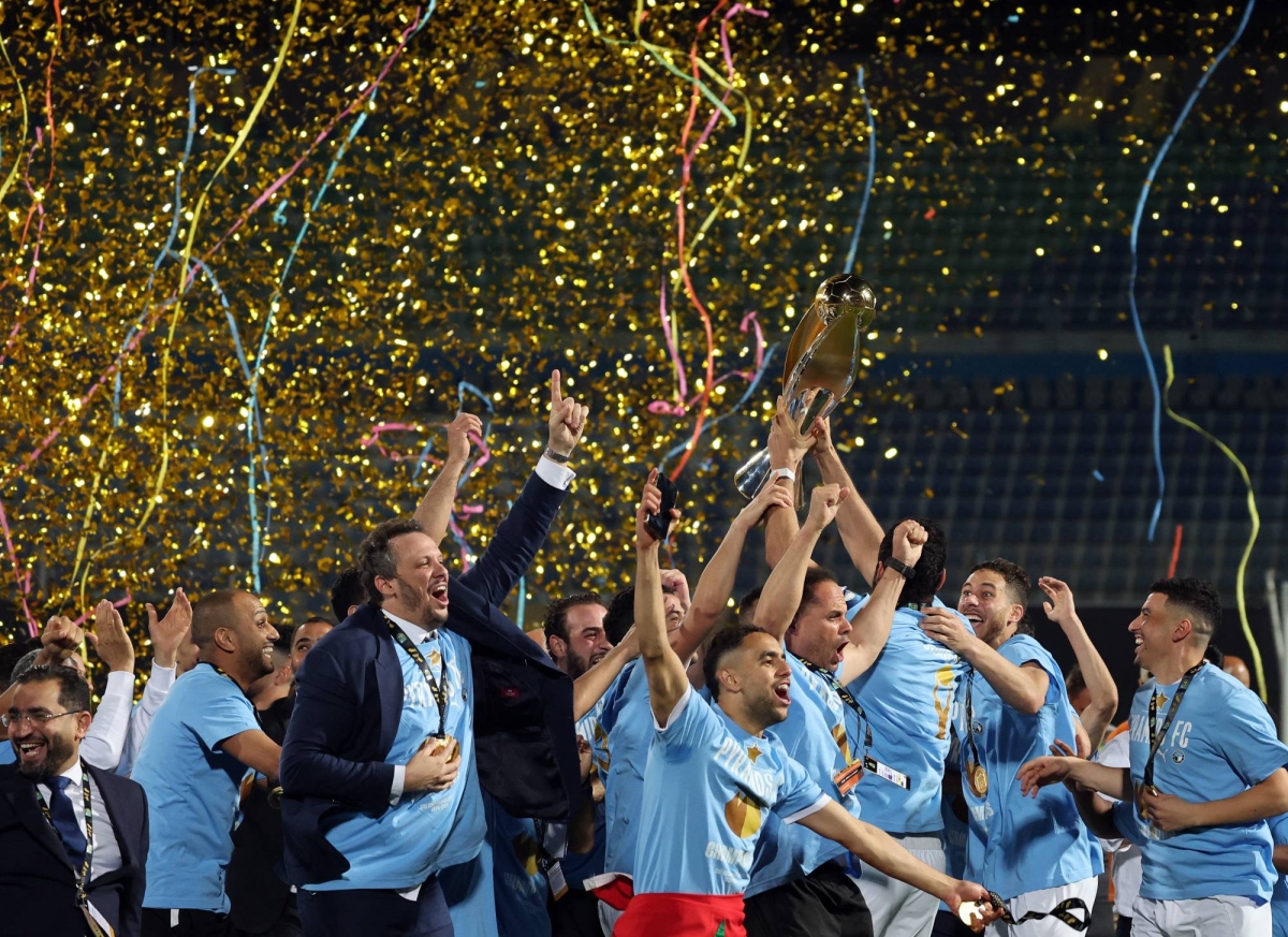 Pyramids are champions of continent but still second best at home
