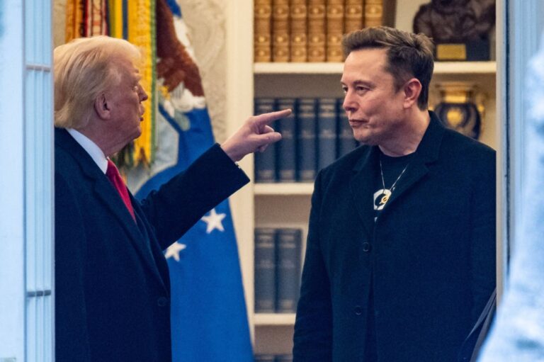 Republican lawmakers try to dodge Trump-Musk crossfire