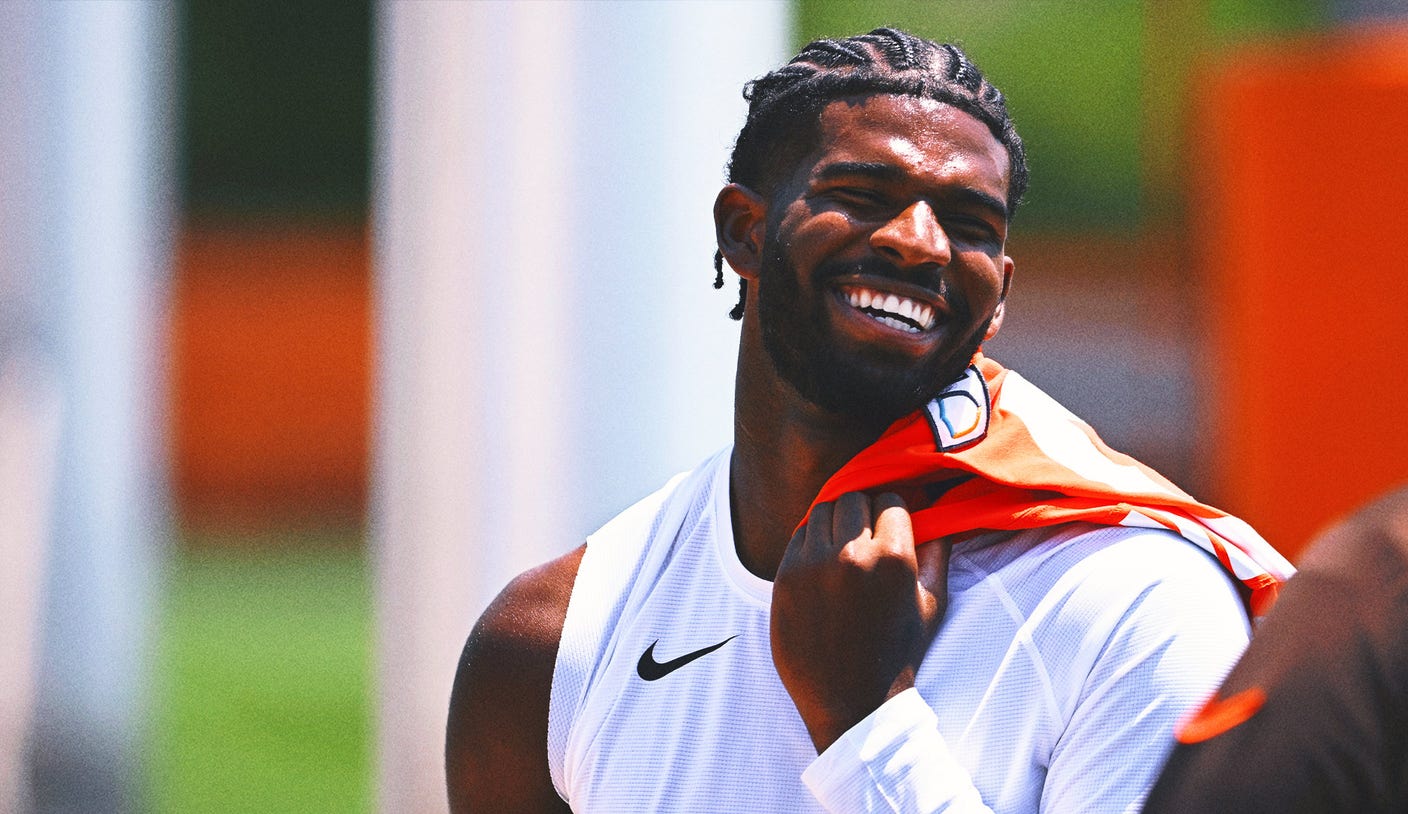 Shedeur Sanders shrugs off lack of 1st-team reps at Browns minicamp