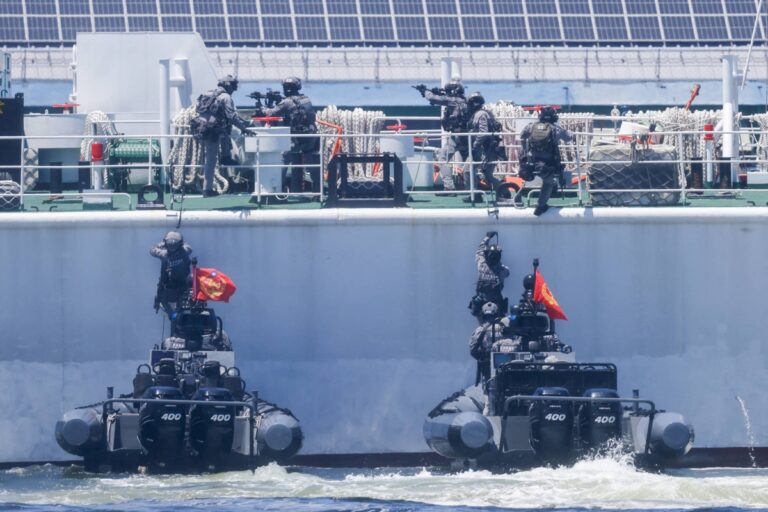 Taiwan's coast guard and military drill to better face China's 'gray zone' threat