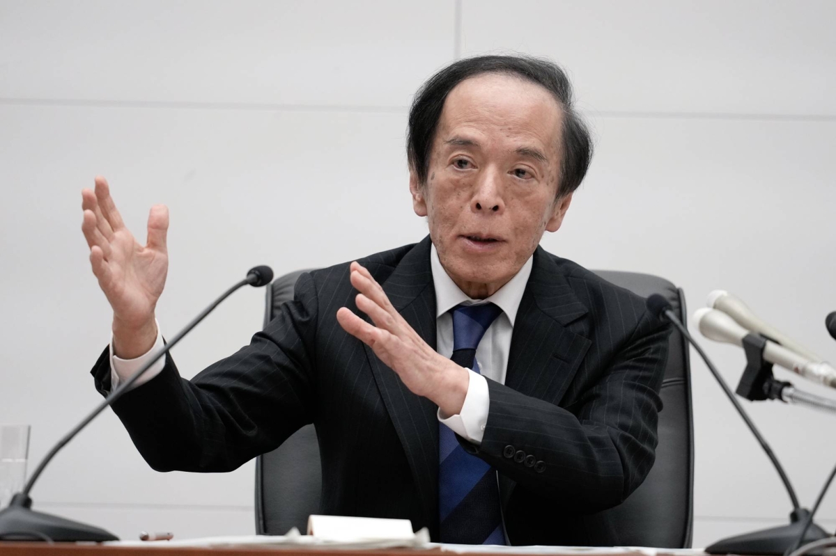 U.S. tariff uncertainty very high, sentiment 'deteriorated,' says BOJ's Ueda