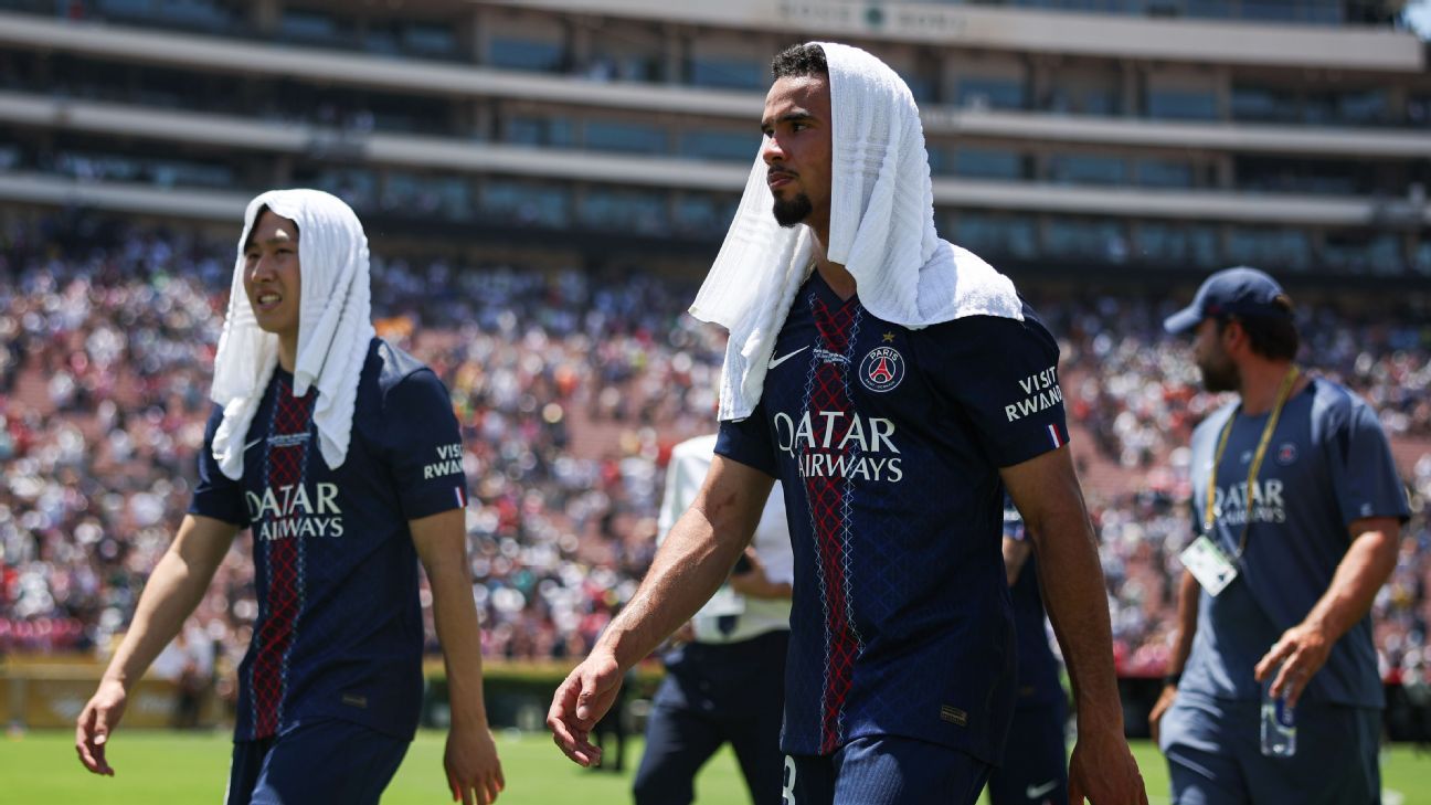 ‘It’s impossible’: Hot temps worry CWC players