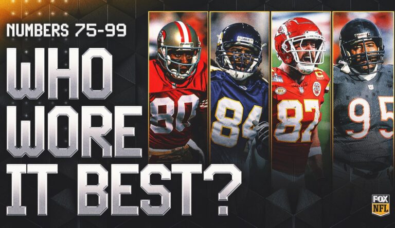 Who Wore It Best? The Greatest NFL Players by Jersey Number, 75-99
