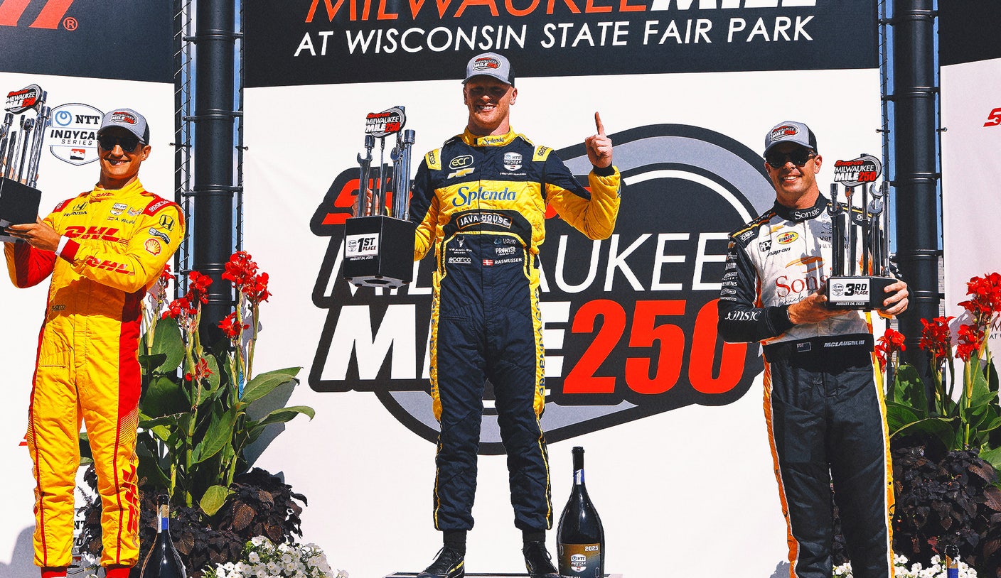 Christian Rasmussen Earns First INDYCAR Win, Spoils Alex Palou Quest ...