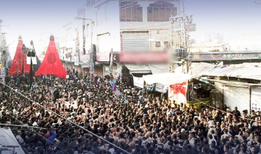 Stringent security measures in place as Chehlum Hazrat Imam Hussain being observed today