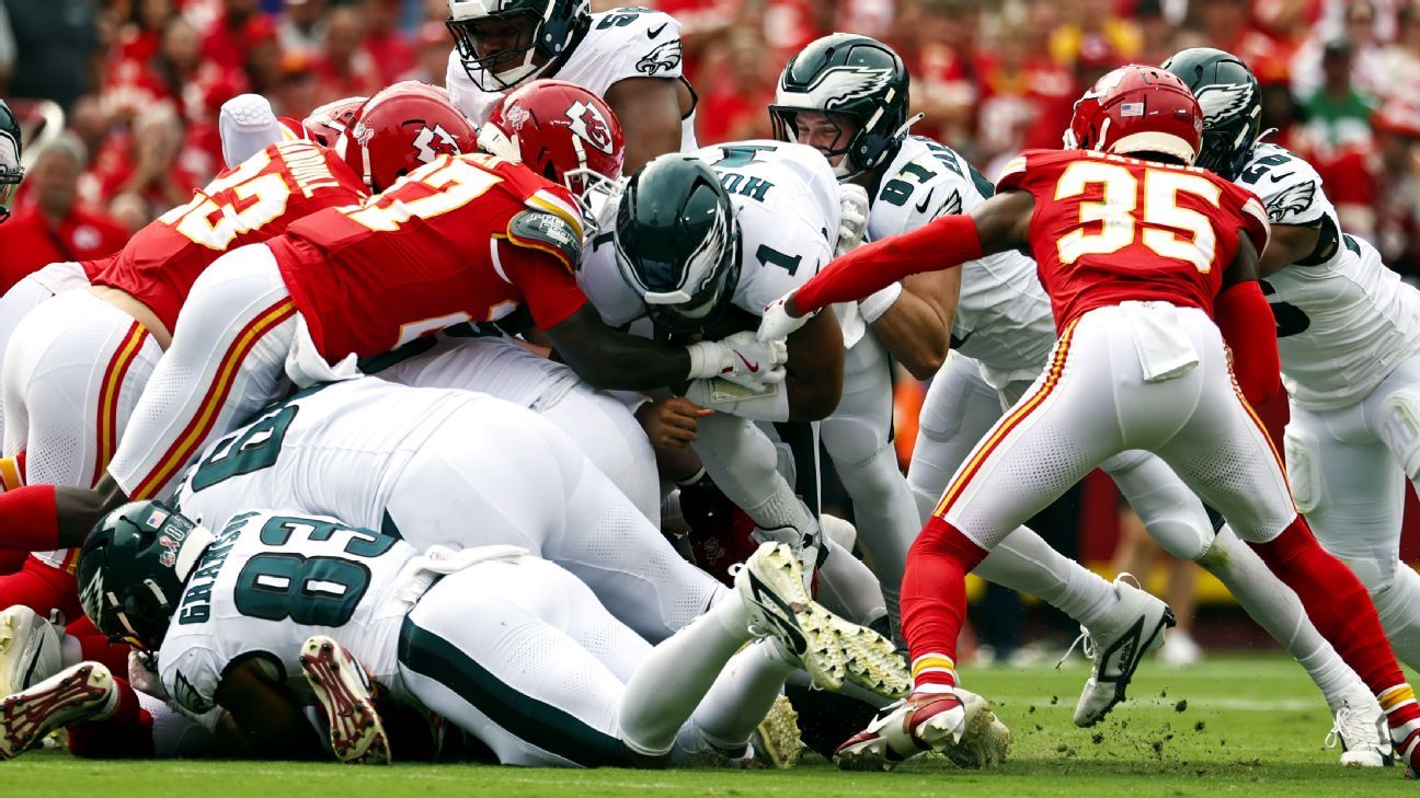 As it happened: Eagles beat Chiefs on the road in Super Bowl LIX rematch