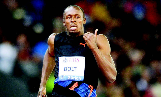 Bolt backs Jamaicans to trump Lyles in world 100m | The Express Tribune