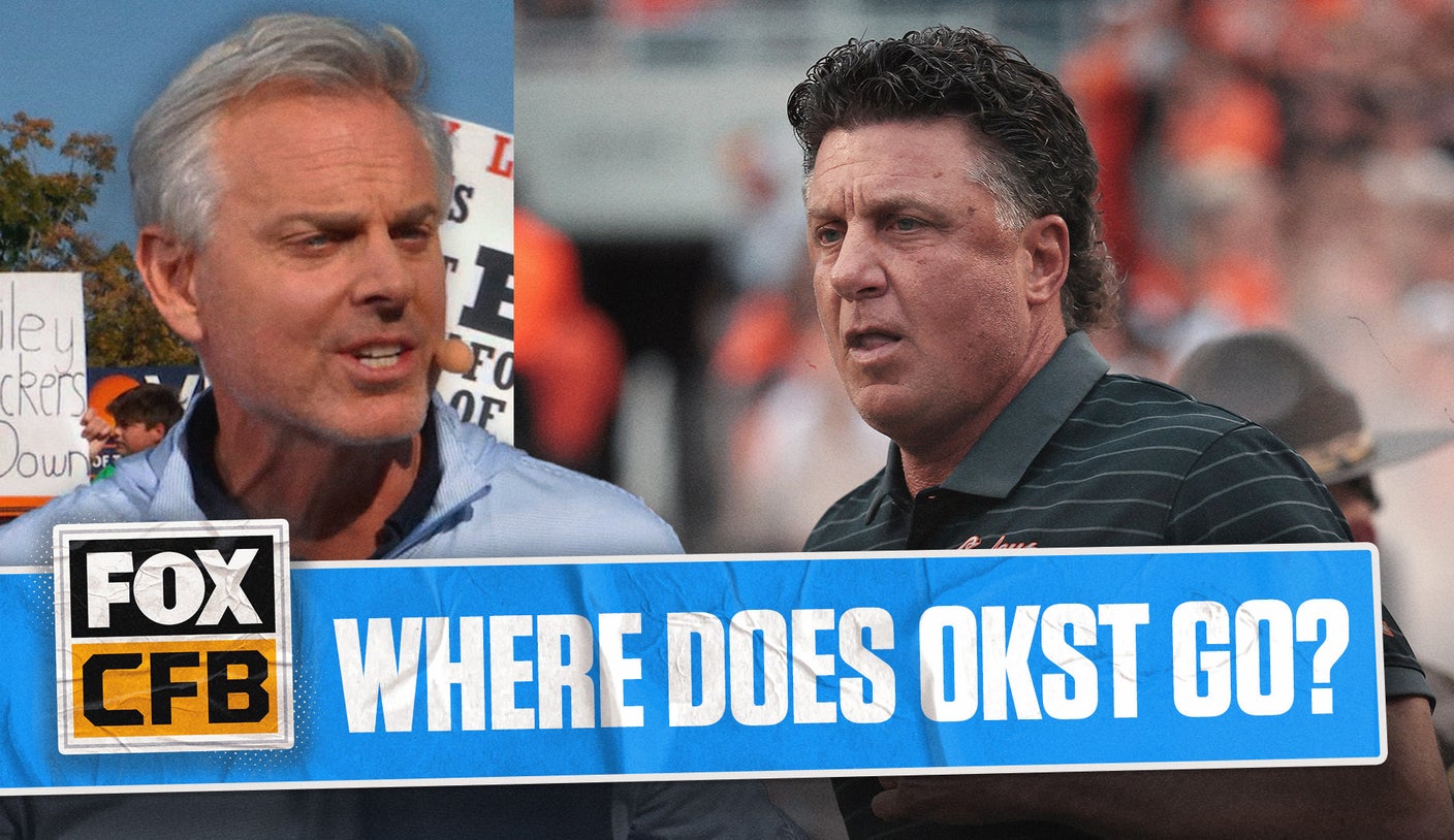 Colin Cowherd on Oklahoma State Firing Mike Gundy: 'It Sends a Terrible Message'
