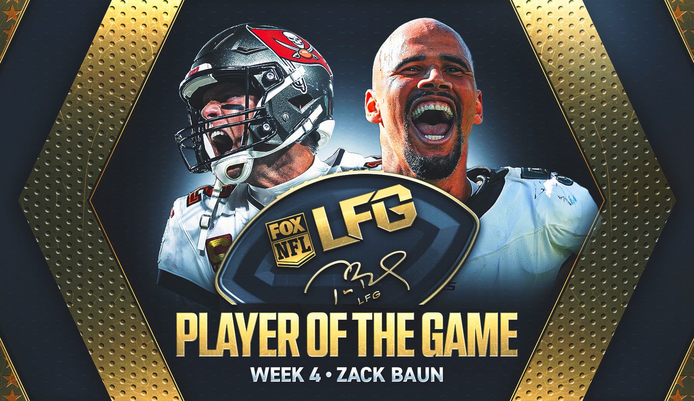Eagles' 'Team Defense' Helps Zack Baun Earn Tom Brady's LFG Player of the Game
